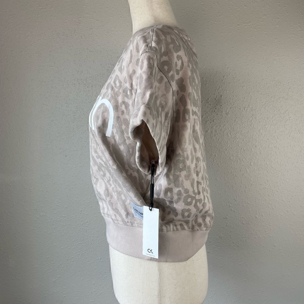 NWT Calvin Klein Performance Cropped Top Size M - Picture 3 of 6